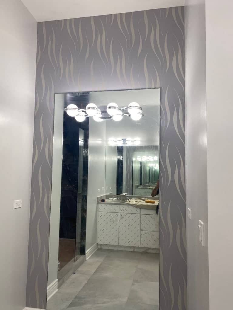 bathroom entrance
