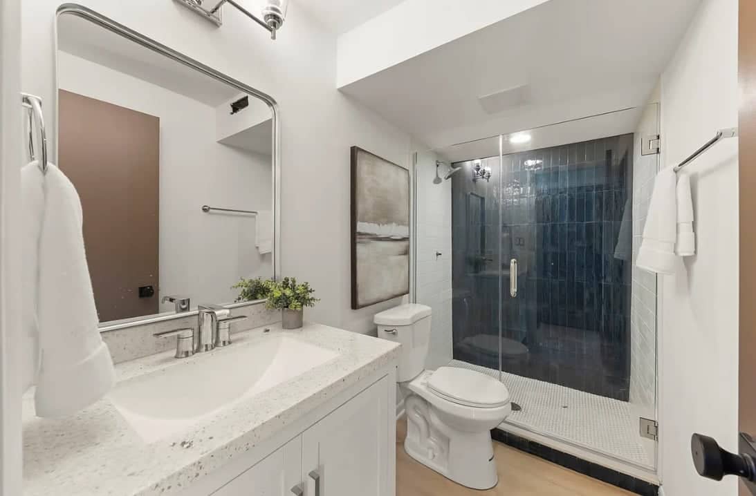 residential bathroom remodel