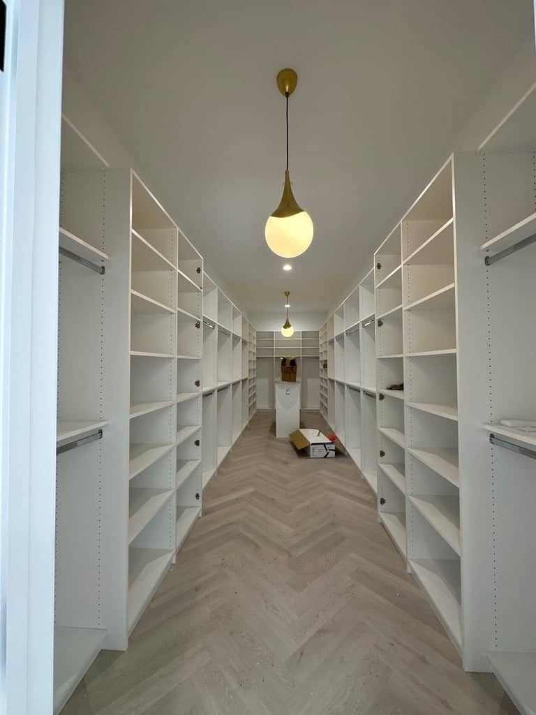 home hallway view