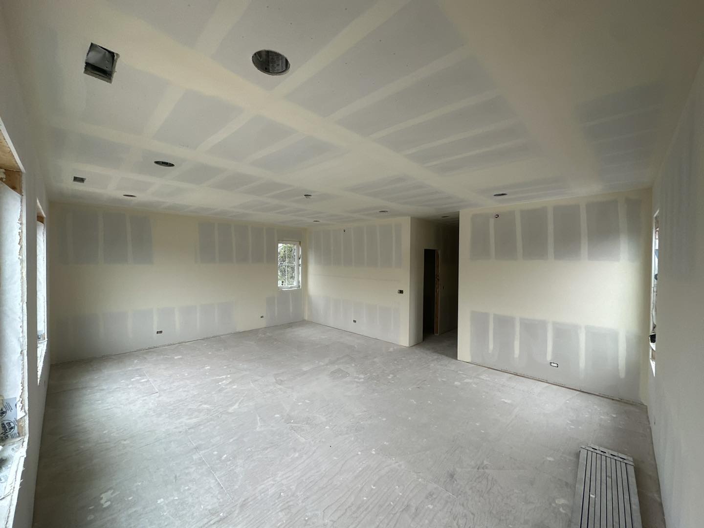 drywall entire room
