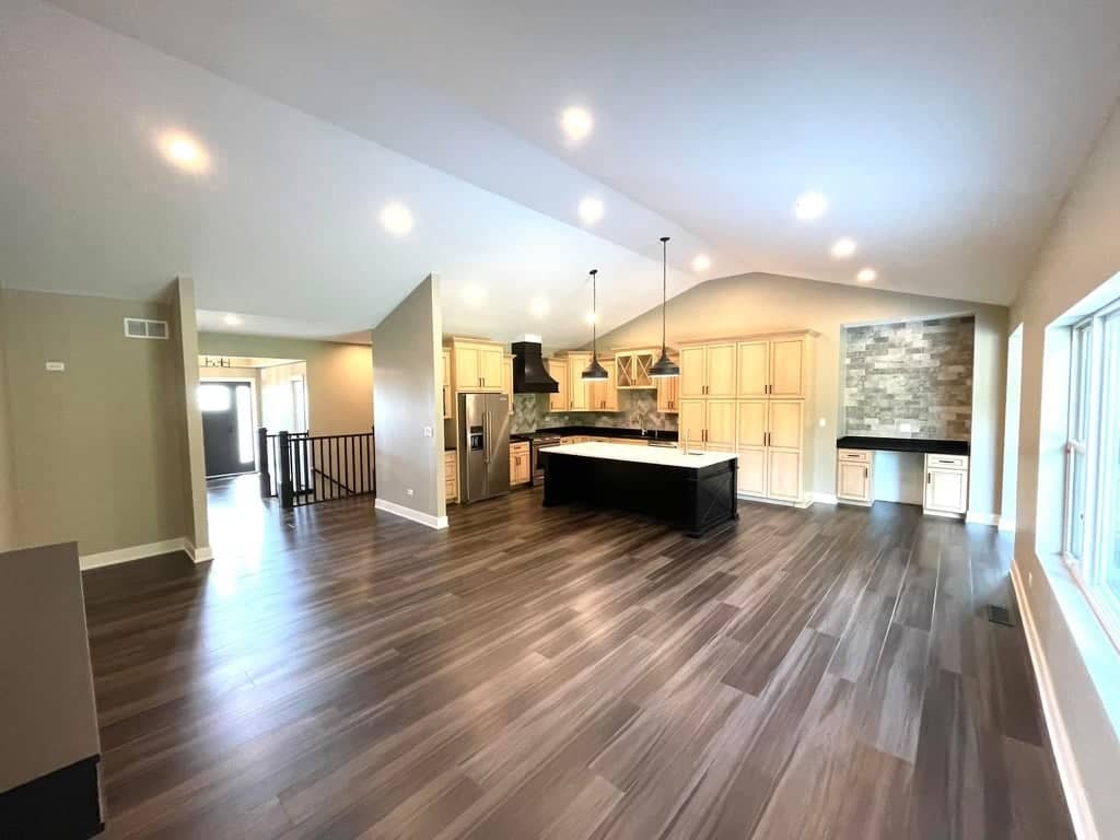 kitchen floor renovation